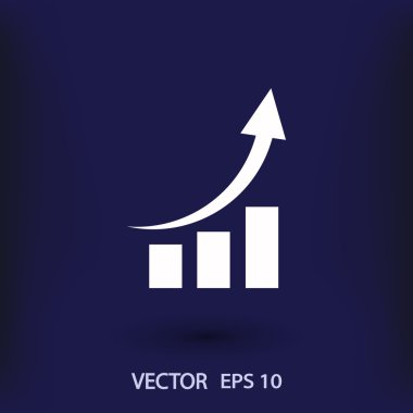 Grafik düz tasarım simgesi
