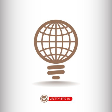 küresel ampul simgesi