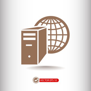 bilgisayar sunucusu simgesi