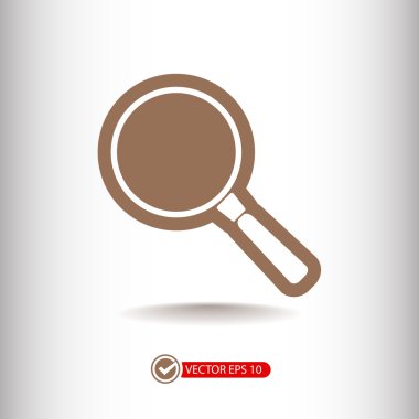 Arama düz tasarım simgesi