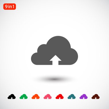 bulut upload simgesini 