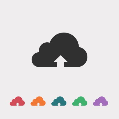 bulut upload simgesini 