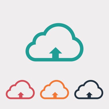 bulut upload simgesini