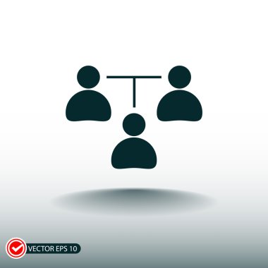 iletişim kavramı. bağlantı simgesi