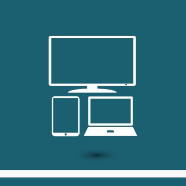 elektronik cihazlar simge kümesi 