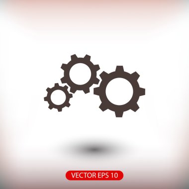 vites düz tasarım simgesi