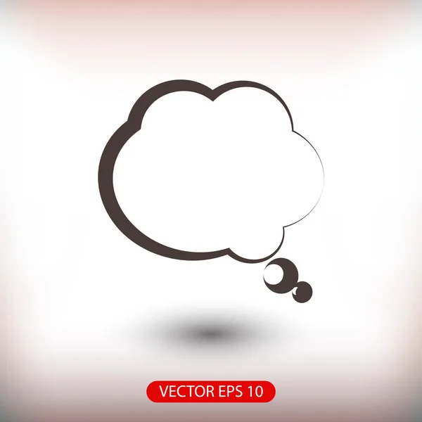 Icono de burbujas de habla cómica — Archivo Imágenes Vectoriales