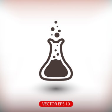 laboratuvar cam simgesi