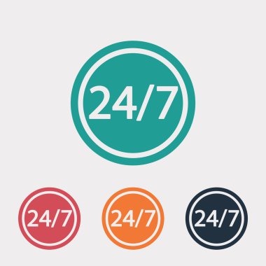 24 saat ve 7 gün kutsal kişilerin resmi
