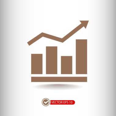 Infographic, grafik simgesi 