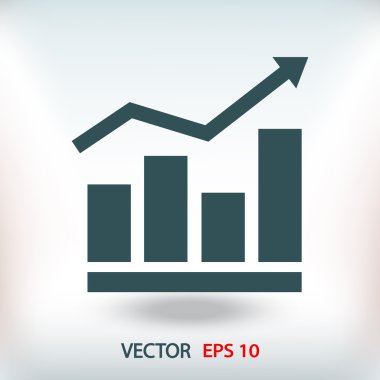 Infographic, grafik simgesi 