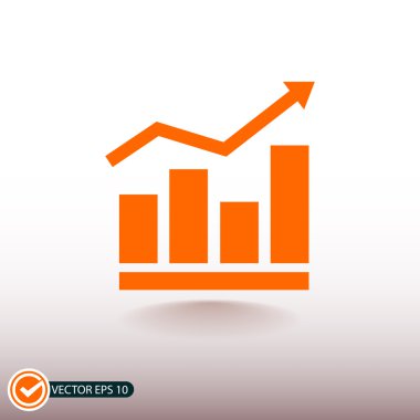 Infographic, grafik simgesi 