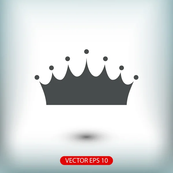 皇冠平面设计图标 — 图库矢量图片