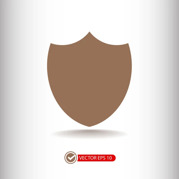 Schild flache Design-Ikone — Stockvektor
