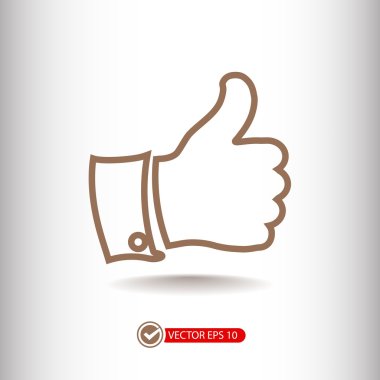 Başparmak gibi simgesi 