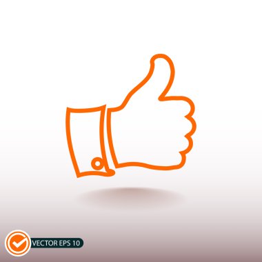 Başparmak gibi simgesi 