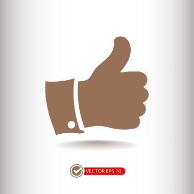 Başparmak gibi simgesi 