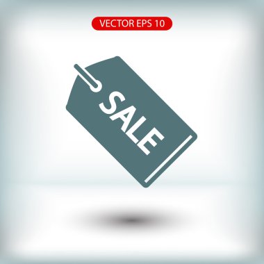 Satılık etiketi simgesi