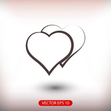 Kalpler düz tasarım simgesi