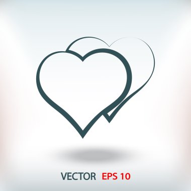 Kalpler düz tasarım simgesi