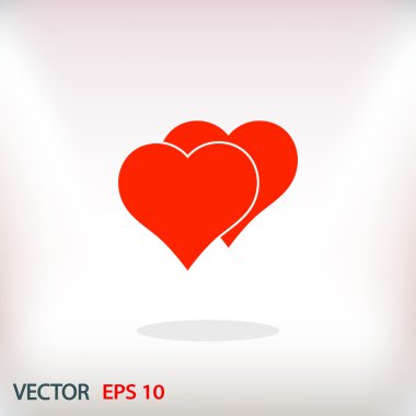 Kalpler düz tasarım simgesi