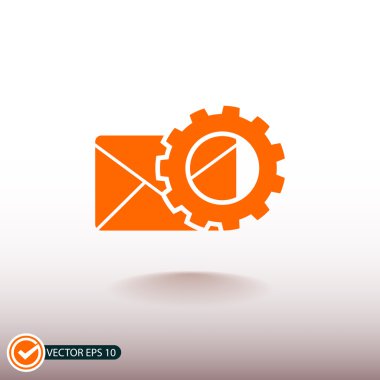 Parametreleri ayarlama ve zarf posta simgesini 