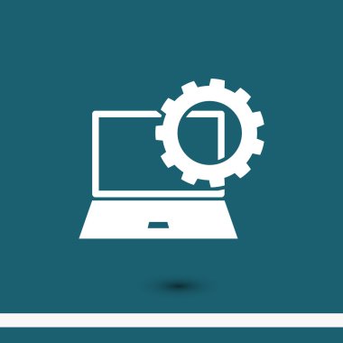 parametreler ayarlanıyor, dizüstü simgesi