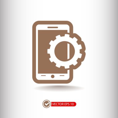 parametreleri ayarlama, mobil akıllı telefon simgesi