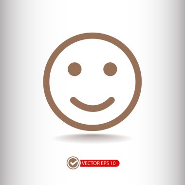 Gülümseme düz tasarım simgesi