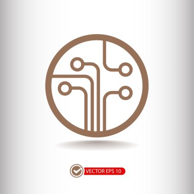 devre kartı, teknoloji simgesi