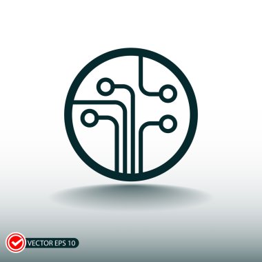 devre kartı, teknoloji simgesi