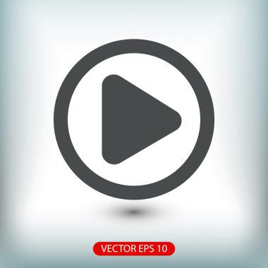 düğme web simgesi oynamak