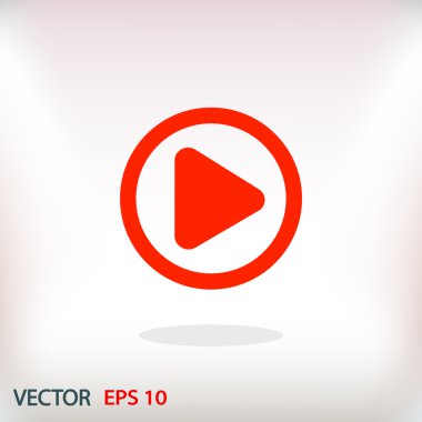 düğme web simgesi oynamak