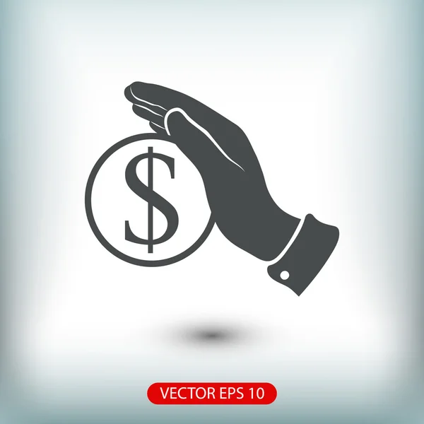 Spara pengar-ikonen — Stock vektor