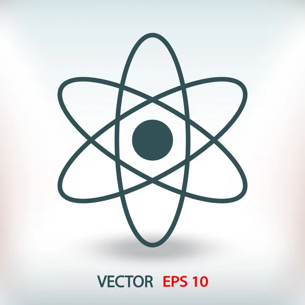 Icône modèle abstrait de science physique — Image vectorielle