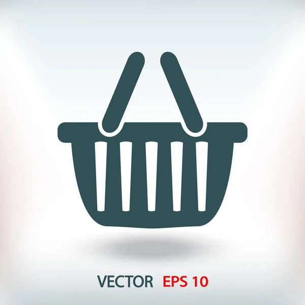 Basket icon illustration — Stock Vector