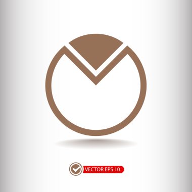 Grafik düz tasarım simgesi