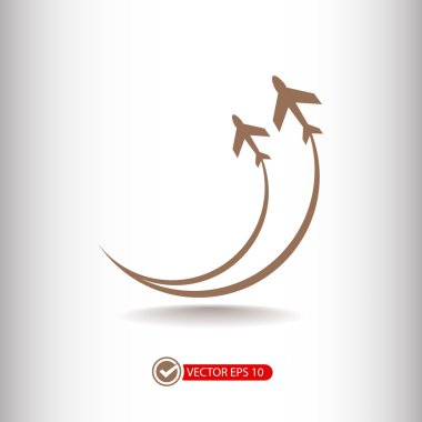 Uçak simge tasarlamak