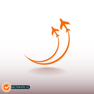 Uçak simge tasarlamak