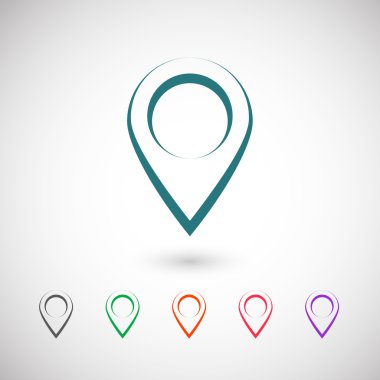 harita işaretçi simgesi