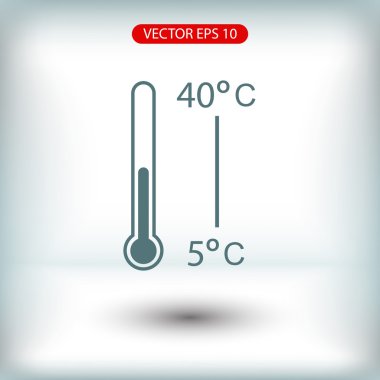 Termometre simge tasarlamak.