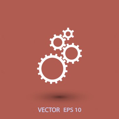 Gears'ı simge tasarlamak. 