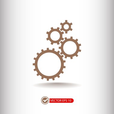 Gears'ı simge tasarlamak. 