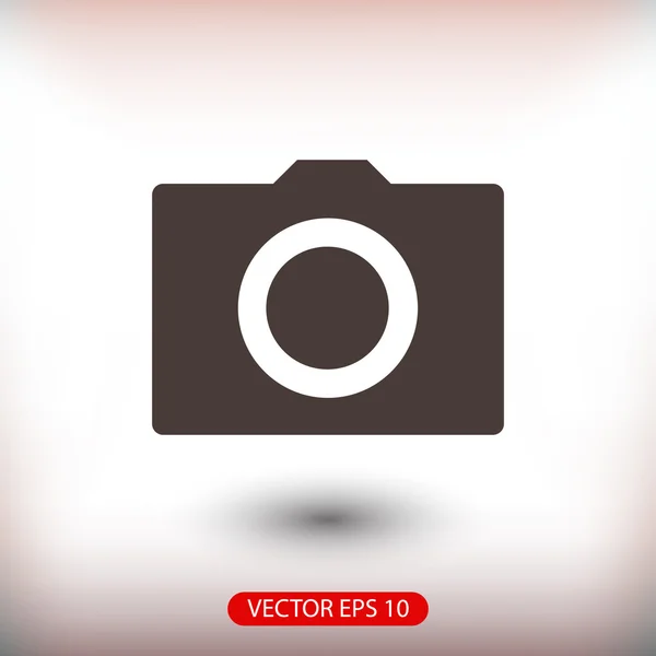 Camera pictogram illustratie — Stockvector