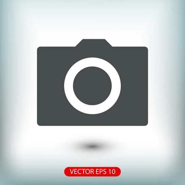 Camera pictogram illustratie — Stockvector