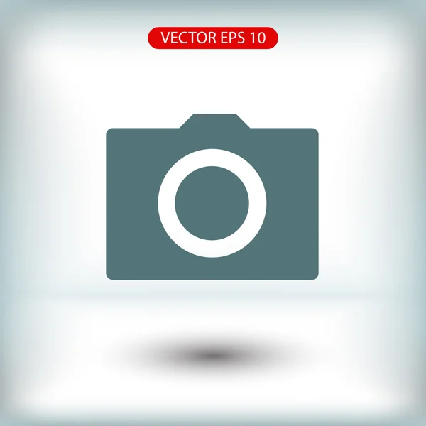 Camera pictogram illustratie — Stockvector