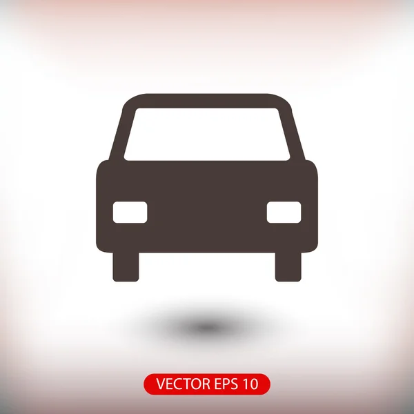 Auto pictogram teken — Stockvector