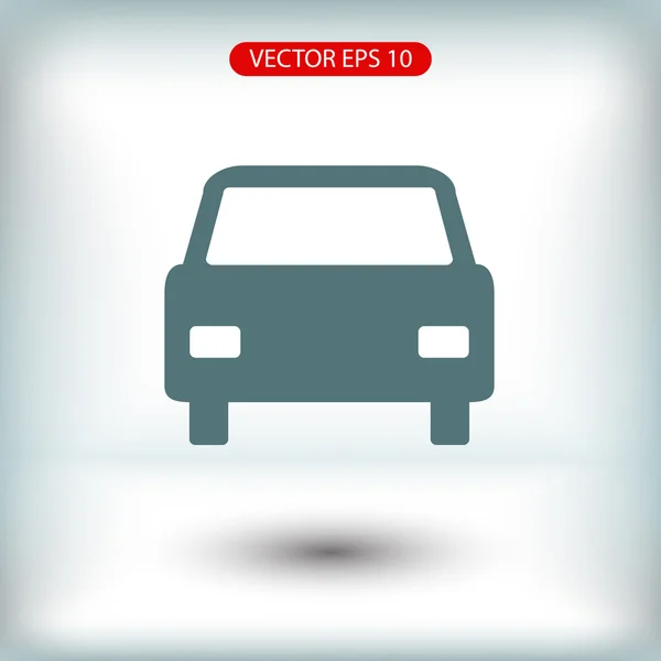 Signo icono del coche — Vector de stock