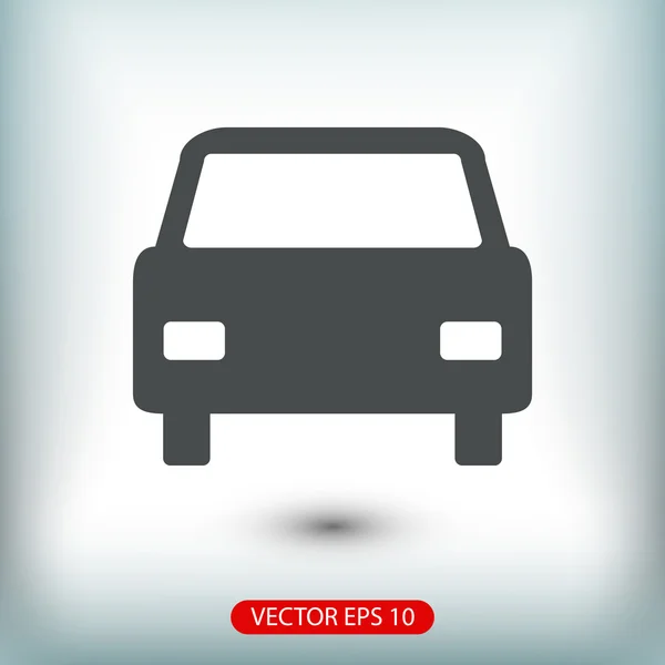 Auto pictogram teken — Stockvector