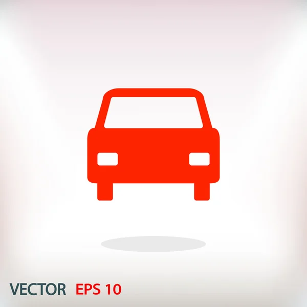 Auto pictogram teken — Stockvector